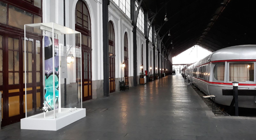 �La obra m�s cara� llega al Museo del Ferrocarril de Madrid