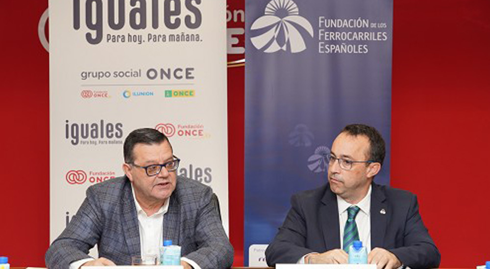 Fundaci�n de los Ferrocarriles Espa�oles y Fundaci�n ONCE se unen por la accesibilidad del patrimonio ferroviario