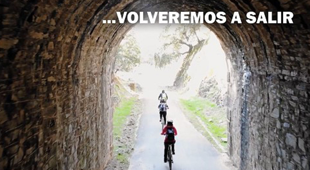 Atractivas propuestas para vivir las V�as Verdes desde casa