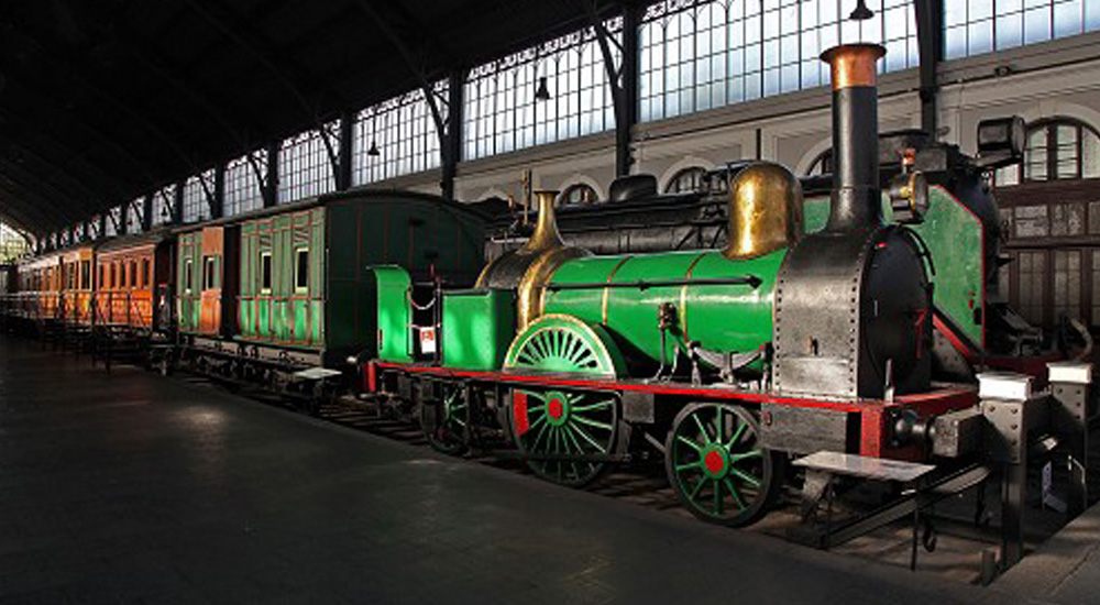�El ferrocarril a trav�s de la historia�, en Google Arts & Culture