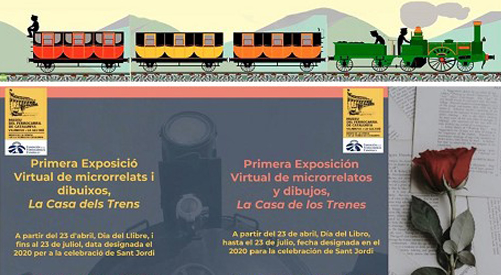 Actividades del Museo del Ferrocarril de Catalu�a para hacer en casa