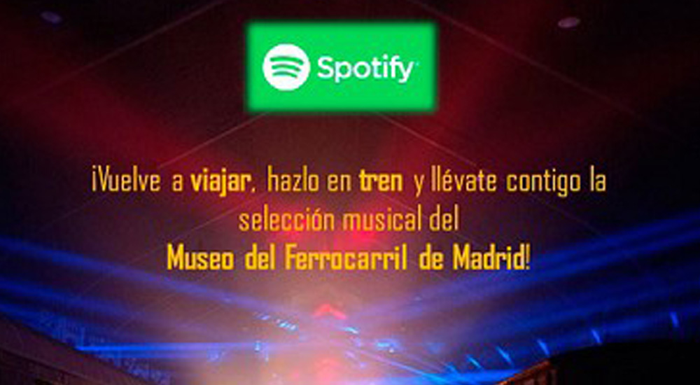 �Canciones para viajar en tren�, una propuesta musical en Spotify del Museo del Ferrocarril de Madrid