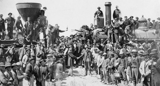 La Fundaci�n en Radio 5: El ferrocarril transcontinental en Estados Unidos