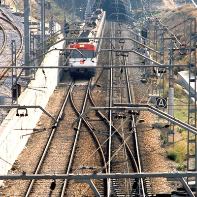 El sentido de circulaci�n de los trenes